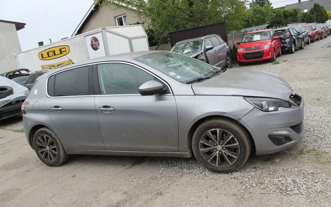 Peugeot 308 cena 17900 przebieg: 82035, rok produkcji 2014 z Sokołów Małopolski małe 79